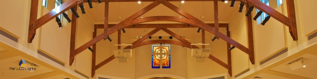 led par can lighting for churches