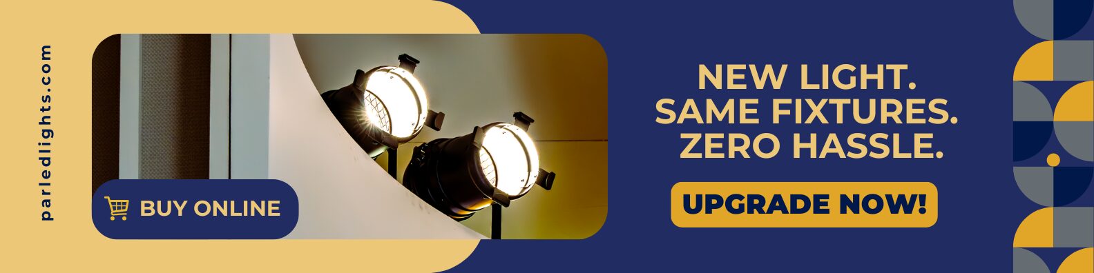 Dimmable LED PAR Cans