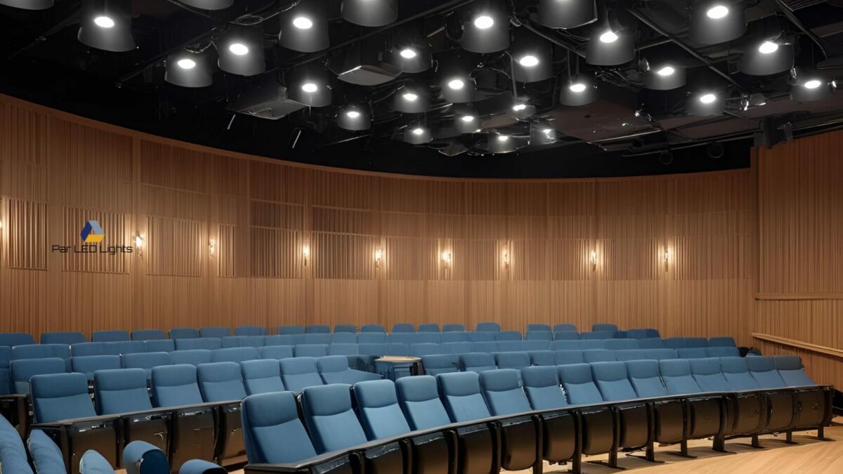 LED lighting for auditoriums