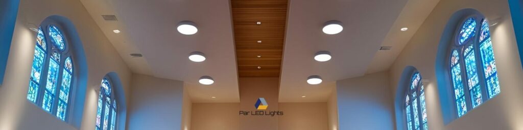 energy-efficient church lighting