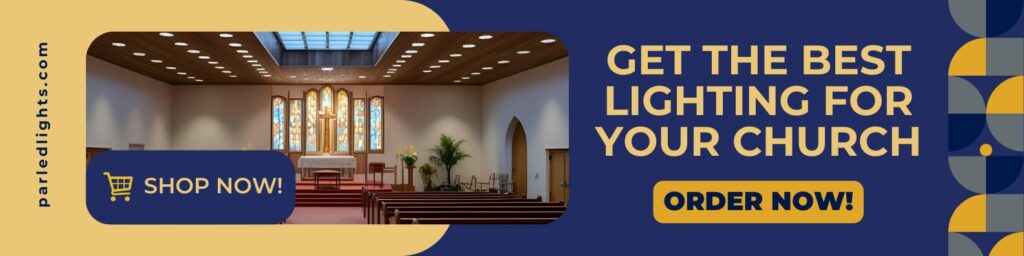 LED stage lighting for churches