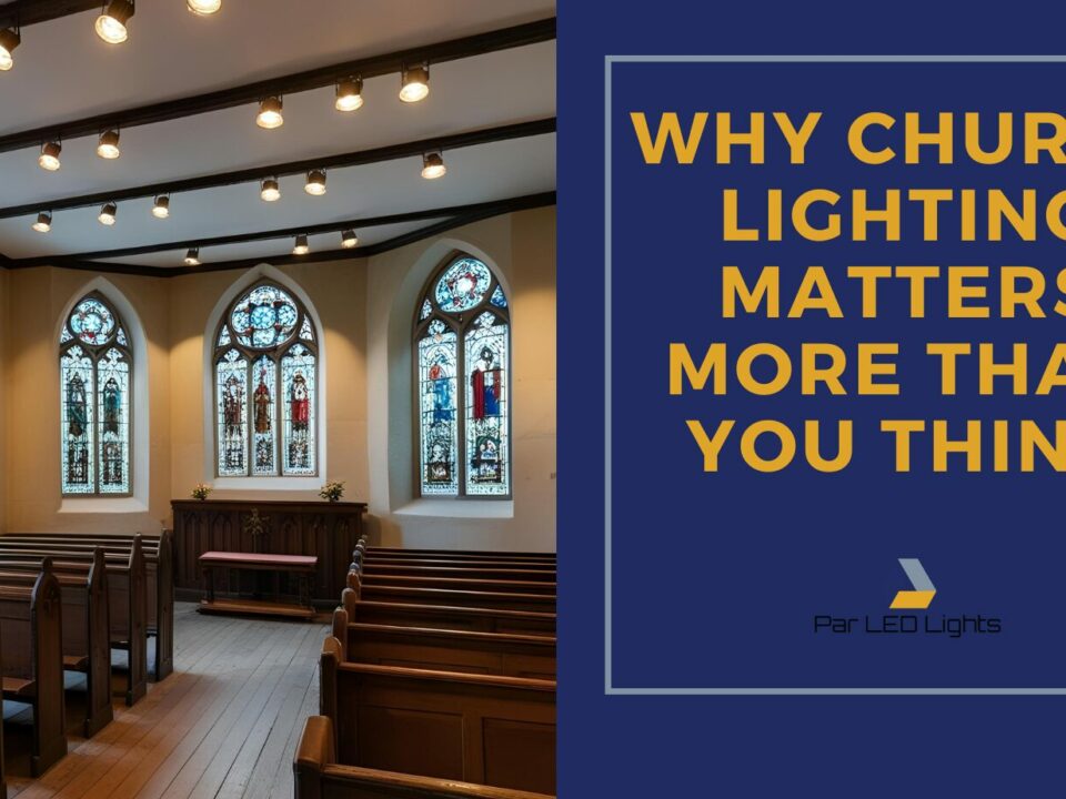 LED retrofit lights for churches