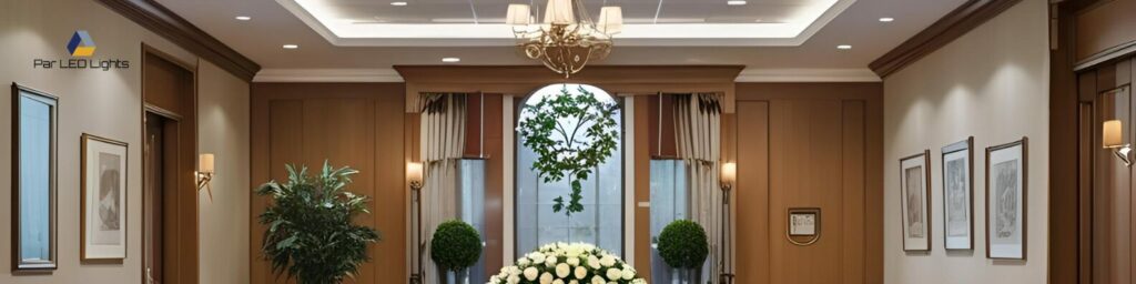 energy-efficient funeral lighting