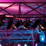 fall event lighting