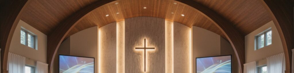 can lights for churches